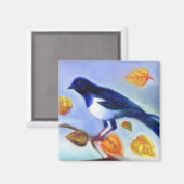 Najaar Magpie 2012 Magneet (Voorkant / Achterkant)