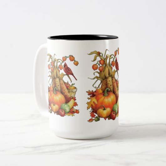 Najaar Mok Thanksgiving Harvest (Voorkant links)