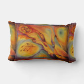 Najaar muzieklumbar pillow kussen (Achterkant)