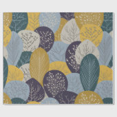 Najaar naadloos patroon, abstracte  achtergrond cadeaupapier (Vlak)