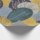 Najaar naadloos patroon, abstracte  achtergrond cadeaupapier (Hoek)