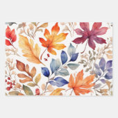 Najaar naadloos patroon inpakpapier vel (Voorkant 2)