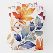 Najaar naadloos patroon inpakpapier vel (In situ)