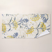 Najaar naadloos patroon  met geel berrie badhanddoek (Badhanddoek)