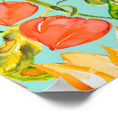 Najaar naadloos patroon poster (Hoek)