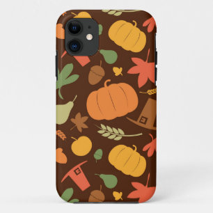 Najaar naadloze achtergrond, dag Thanksgiving. Case-Mate iPhone Case