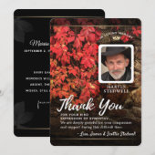 Najaar Natuur van fijne slag achterlaat Hartelijk  Kaart (Voorkant / Achterkant)