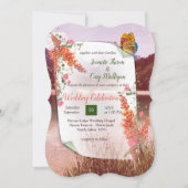 Najaar Neutraal toon Elegant Botanisch thema Uitno Kaart (Voorkant)