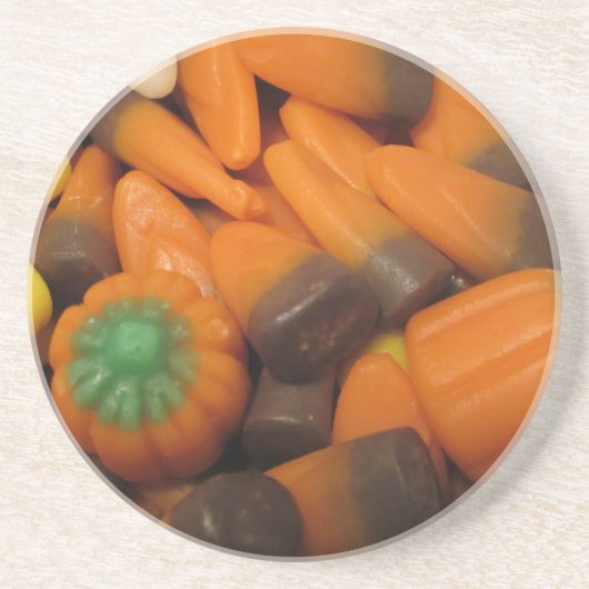 Najaar Onderzetter Candy Corn (Voorkant)