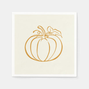 Najaar ontwerp Herfst Pumpkin-Thanksgiving Servet