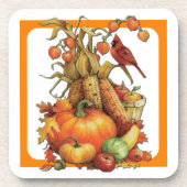 Najaar Oogst Onderzetters Thanksgiving (Voorkant)