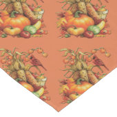 Najaar Oogst Thanksgiving Oranje Tafel Runner Lange Tafelloper (Hoek)