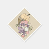 Najaar Oogst Thanksgiving schilderen Servet (Hoek)