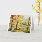 Najaar op het Boerderij Kaart (Gele Bloem)