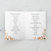 Najaar Oranje bloemen van Terracotta Bodemdenwedde Programma (Binnen)