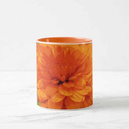 Najaar Oranje Mums Beverage Mok (Midden)