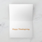 Najaar Oranje tablet Feestdagen Kaart (Binnen)