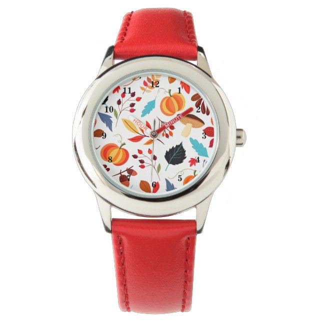 Najaar Patroonhorloge Horloge (Voorkant)