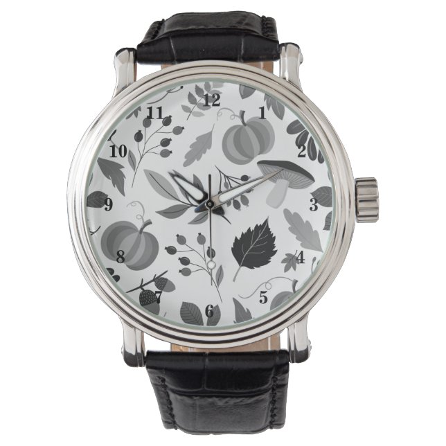 Najaar Patroonhorloge Horloge (Voorkant)