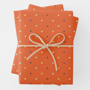 Najaar poka Dots wrapping papiervellen Inpakpapier Vel