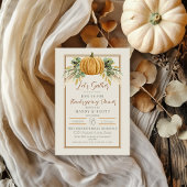 Najaar pomkin geef Bedankt Thanksgiving Dinner Kaart