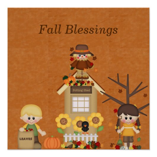 Najaar Poster afdrukken (Voorkant)