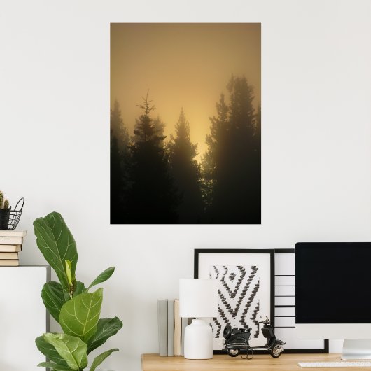 Najaar Poster Sunrise (Thuiskantoor)