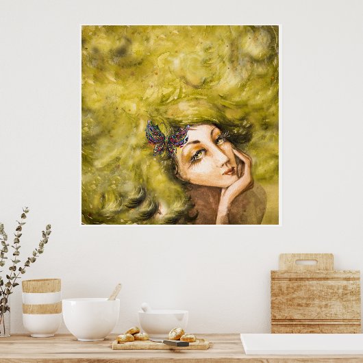 Najaar, Poster van de lente, van de zomer (Keuken)