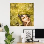 Najaar, Poster van de lente, van de zomer (Thuiskantoor)