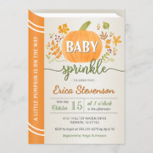 Najaar Pumpkin Storybook Neutral Baby Sprinkle