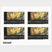  najaar rechthoekige sticker (Vel)