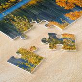 Najaar rond June Lake, Californië Legpuzzel (Zijkant)