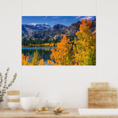 Najaar rond June Lake, Californië Poster (Keuken)