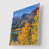 Najaar rond June Lake, Californië Vierkante Klok (Hoek)