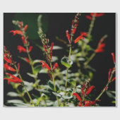 Najaar rood papier met papiervulling (Vlak)