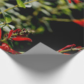 Najaar rood papier met papiervulling (Hoek)