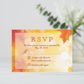 Najaar RSVP RSVP Kaartje (Staand voorkant)