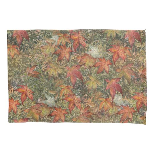 Najaar Sierkussen Koffie-Mok Flaskraan Kussensloop (Voorkant)