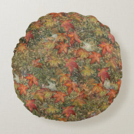 Najaar Sierkussen Koffie-Mok Flaskraan Rond Kussen