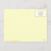 Najaar Song Thanksgiving Poem Briefkaart (Achterkant)