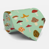 Najaar Stropdas paddenstoelen (Opgerold)