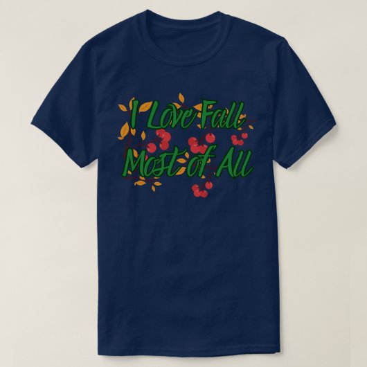 najaar t-shirt (Design voorkant)