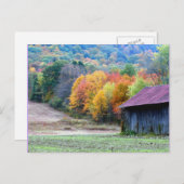 Najaar Tabacco Barn Natuur Fotografie Briefkaart (Voorkant / Achterkant)