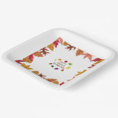 Najaar Thanksgiving Bord papier (Gebogen)