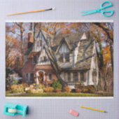 Najaar - thuis Gnome Tissuepapier (Craft)