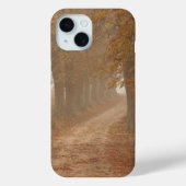 Najaar Trees Woodland Path Case-Mate iPhone Case (Achterkant)