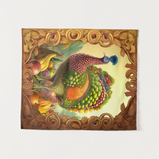 Najaar Turkije Wandkleed (Voorkant (horizontaal))