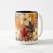 najaar tweekleurige koffiemok (Voorkant rechts)