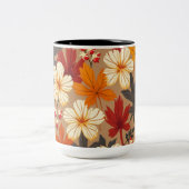 najaar tweekleurige koffiemok (Center)