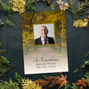 Najaar Uitnodiging tot het Jubileum van de Dood va